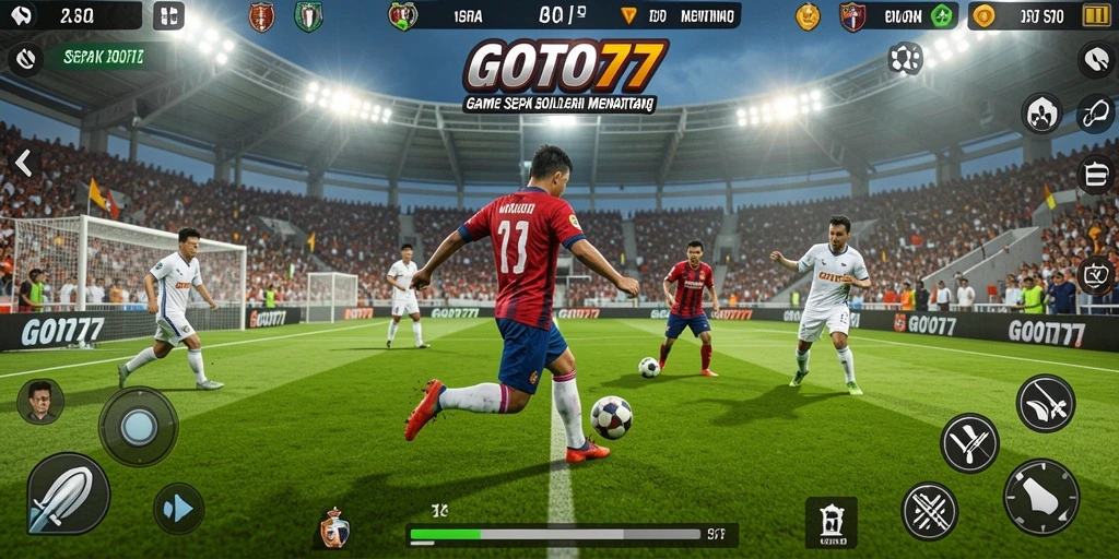 Tangkap momen seru dalam GOTO77 dengan gameplay sepak bola yang realistis.