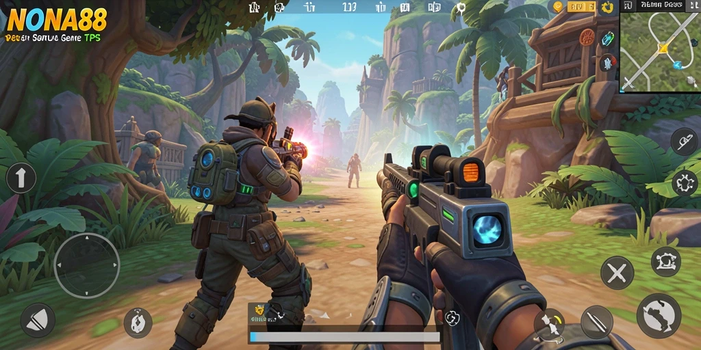 Tampilan menarik dari gameplay NONA88 dengan aksi seru.