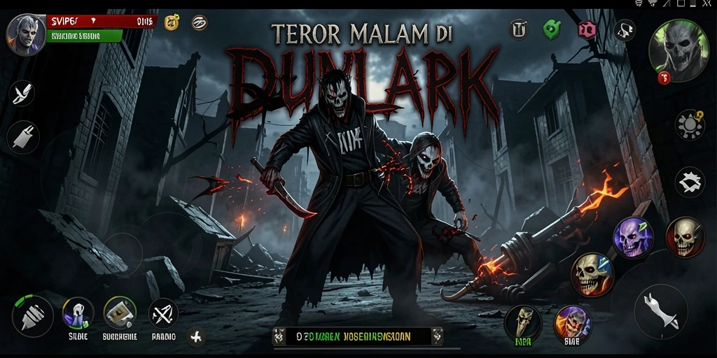 Gameplay menegangkan di dunia Horror SVIP6.